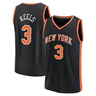 Trevor Keels 3 2022-23 New York Knicks Black City Edition Jersey Swingman -  Bluefink